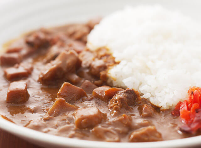 宇奈月ビールカレー 